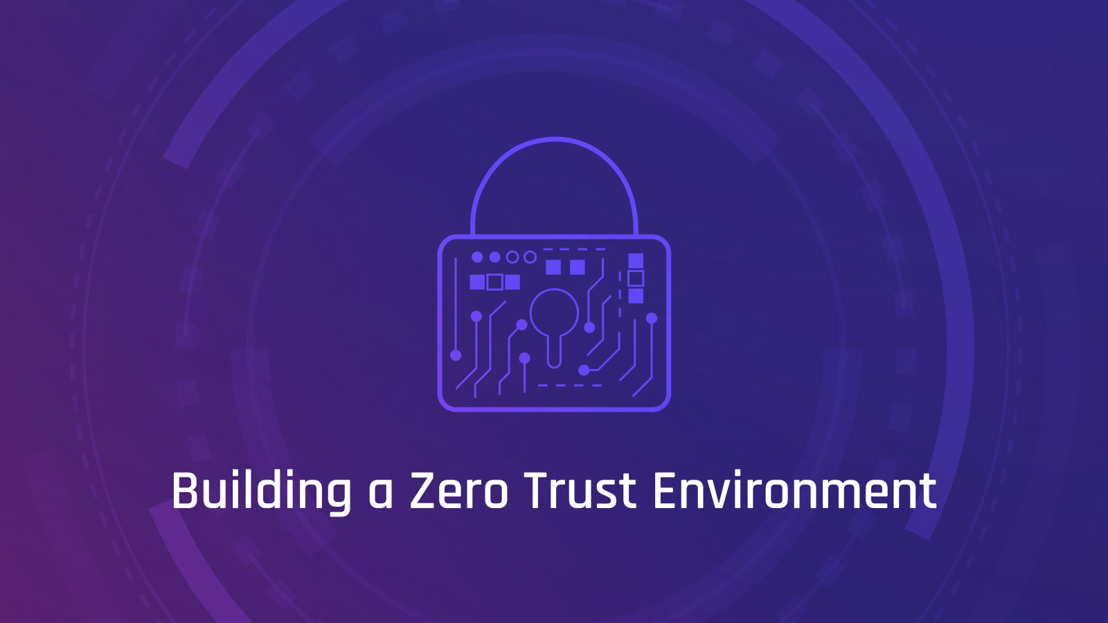 What is a Zero Trust Environment?