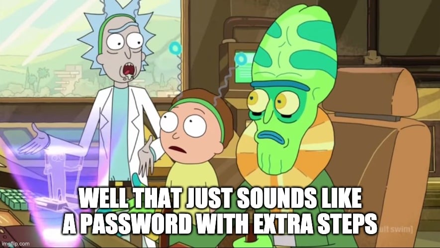 Putting Lipstick on a Password?